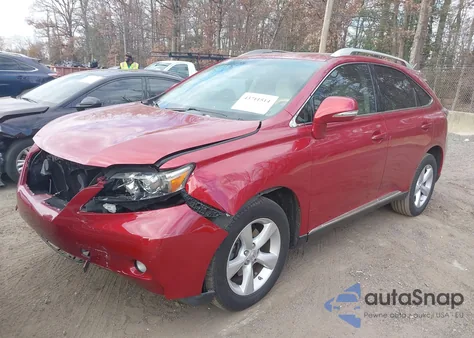2010 Lexus Rx 350 z USA, uszkodzony, nr VIN 2T2ZK1BA4AC038072